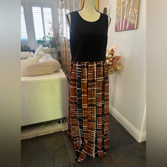 Apt 9 - elegant & colorful maxi dress - Picture 1 of 14